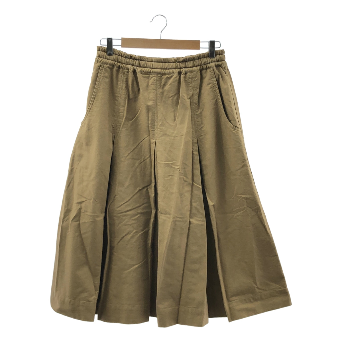 MHL. / エムエイチエルマーガレットハウエル | 2020AW | コットン ドローストリング ロングスカート | 2 | ブラウン | レディース