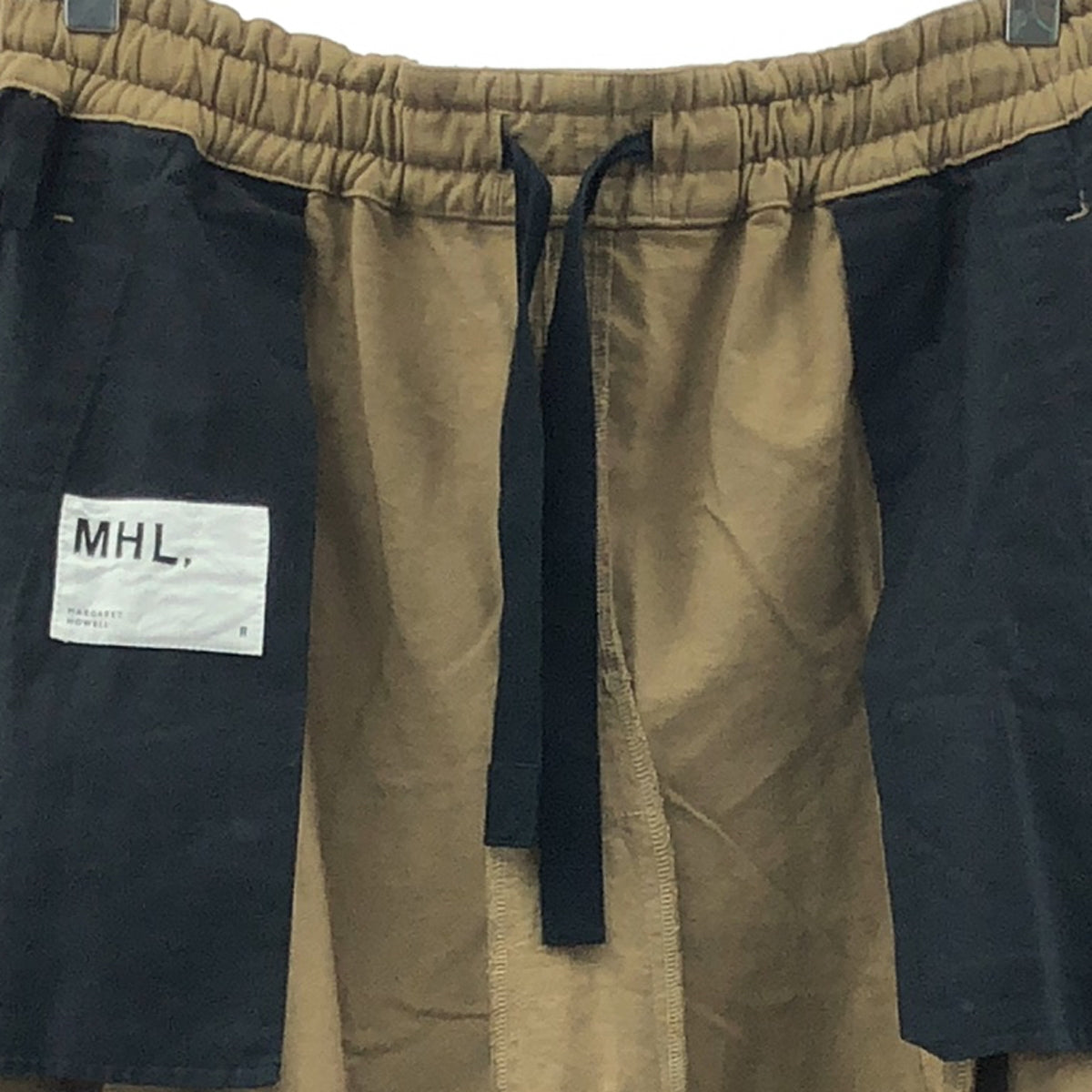 MHL. / エムエイチエルマーガレットハウエル | 2020AW | コットン ドローストリング ロングスカート | 2 | ブラウン | レディース