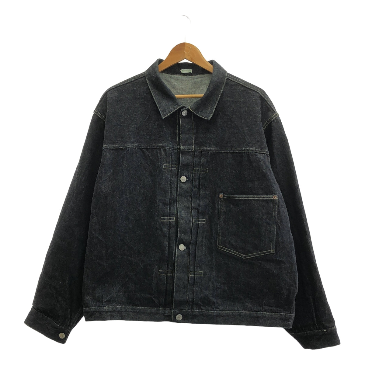 A.PRESSE / アプレッセ | 1st Type Denim Jacket / ファースト シンチバック デニムジャケット | 50 | メンズ