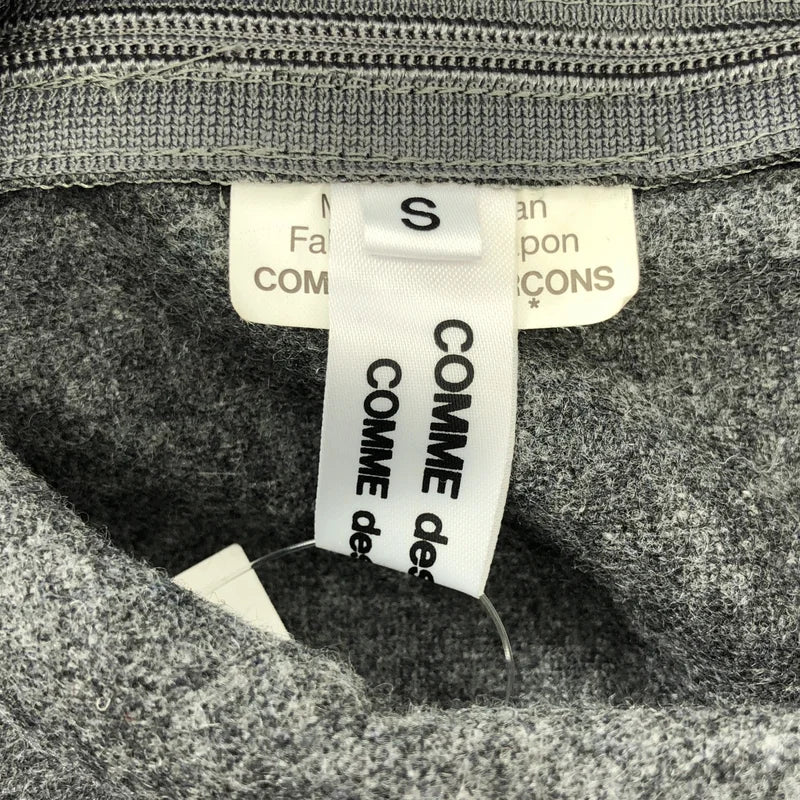 COMME des GARCONS / コムデギャルソン | 2013AW | 洗い加工 ウール ラウンドカラー ブラウス シャツ | S | レディース
