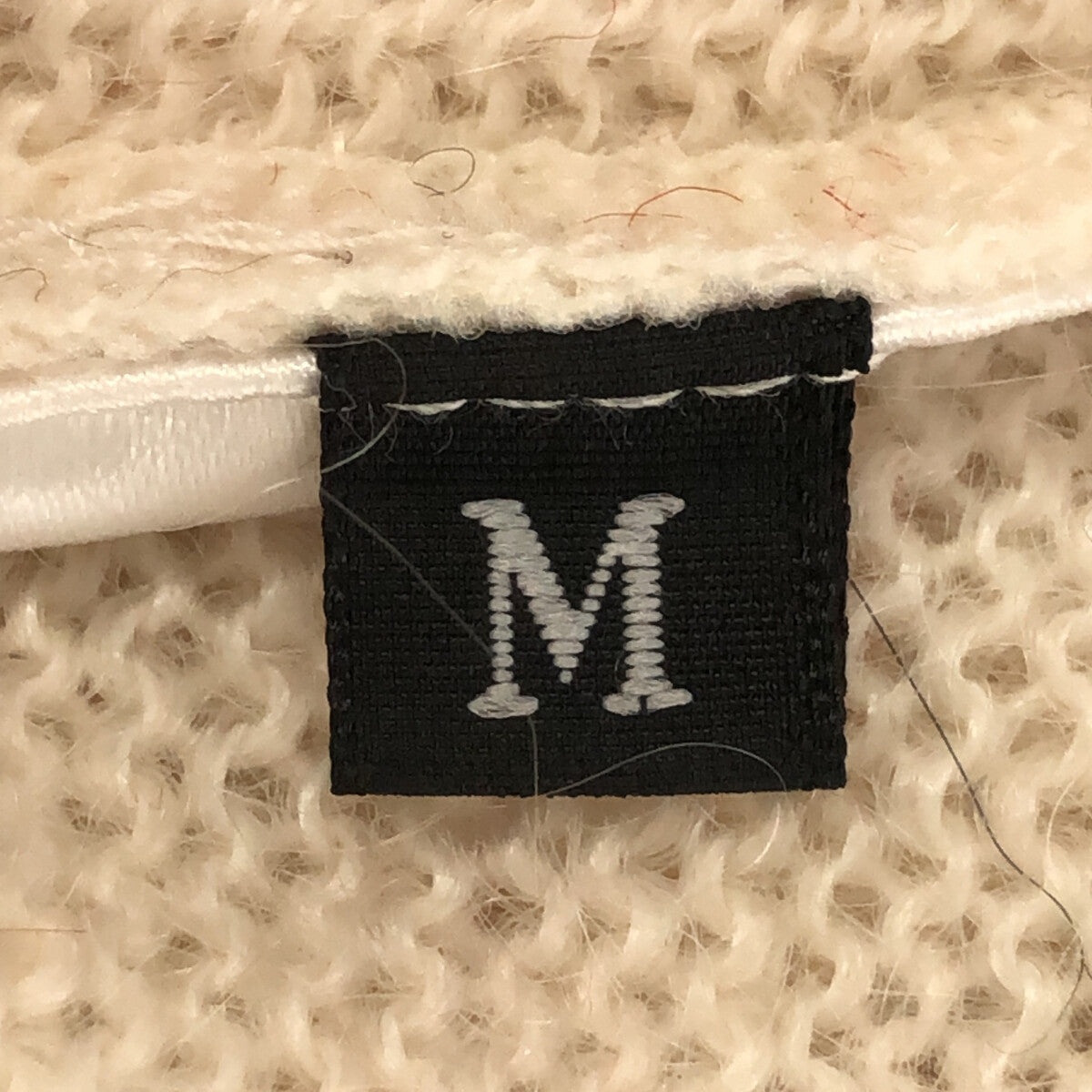 THE WORLD IS YOURS / ワールドイズユアーズ | 2021AW | ビッグロゴ モヘア ニット | M | レッド系 | メンズ