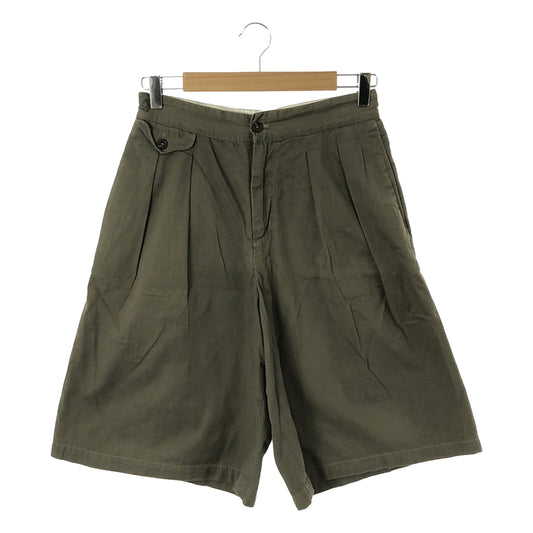 FWK BY ENGINEERED GARMENTS / FWK BY ENGINEERED GARMENTS | Cotton 2-tuck shorts | 1 | Khaki | Women's