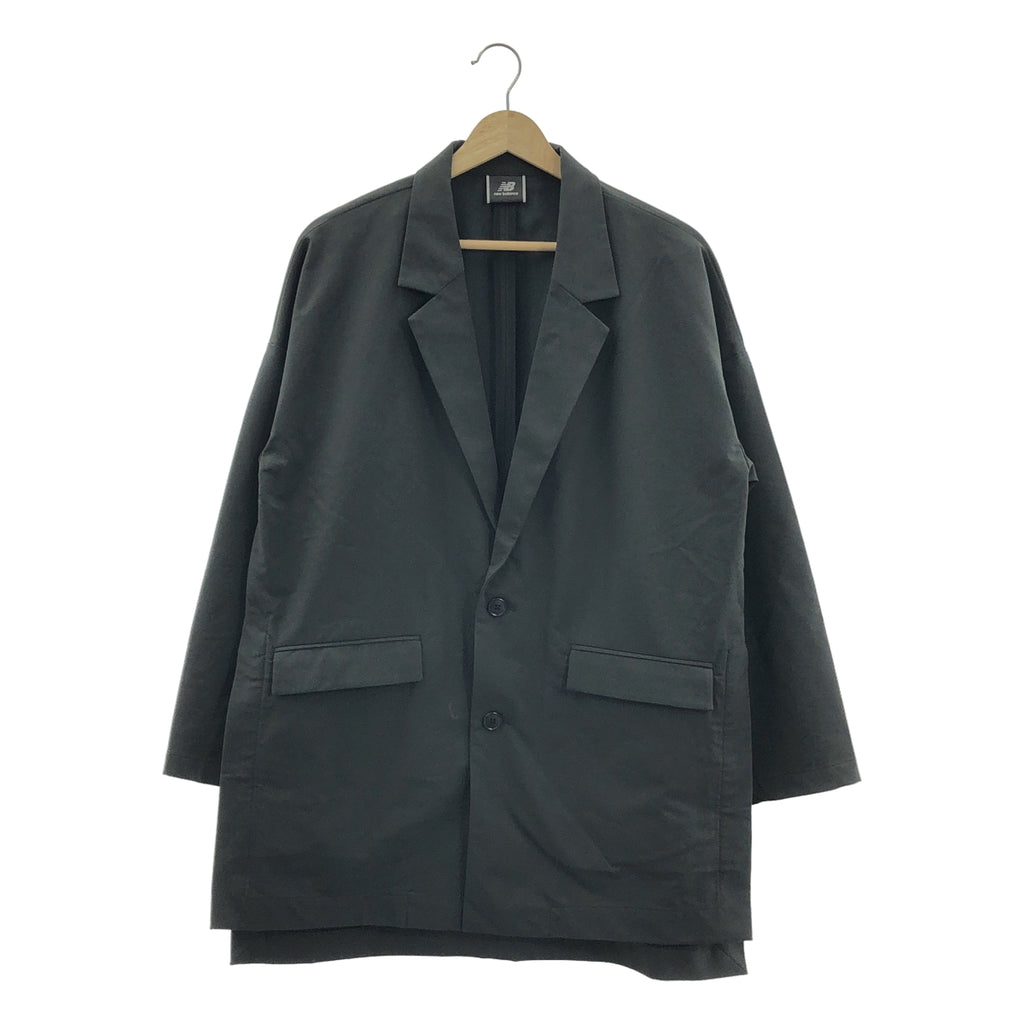 New Balance / ニューバランス | MET24 Women's Single Jacket サイドスリット 2B テーラードジャケット | L | ブラック | レディース