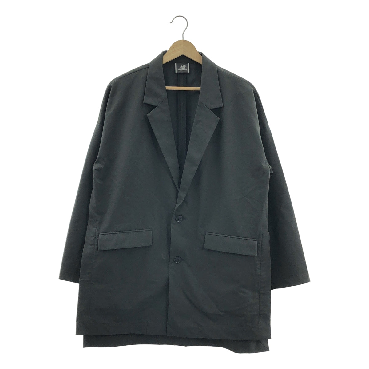 New Balance / ニューバランス | MET24 Women's Single Jacket サイドスリット 2B テーラードジャケット | L | ブラック | レディース