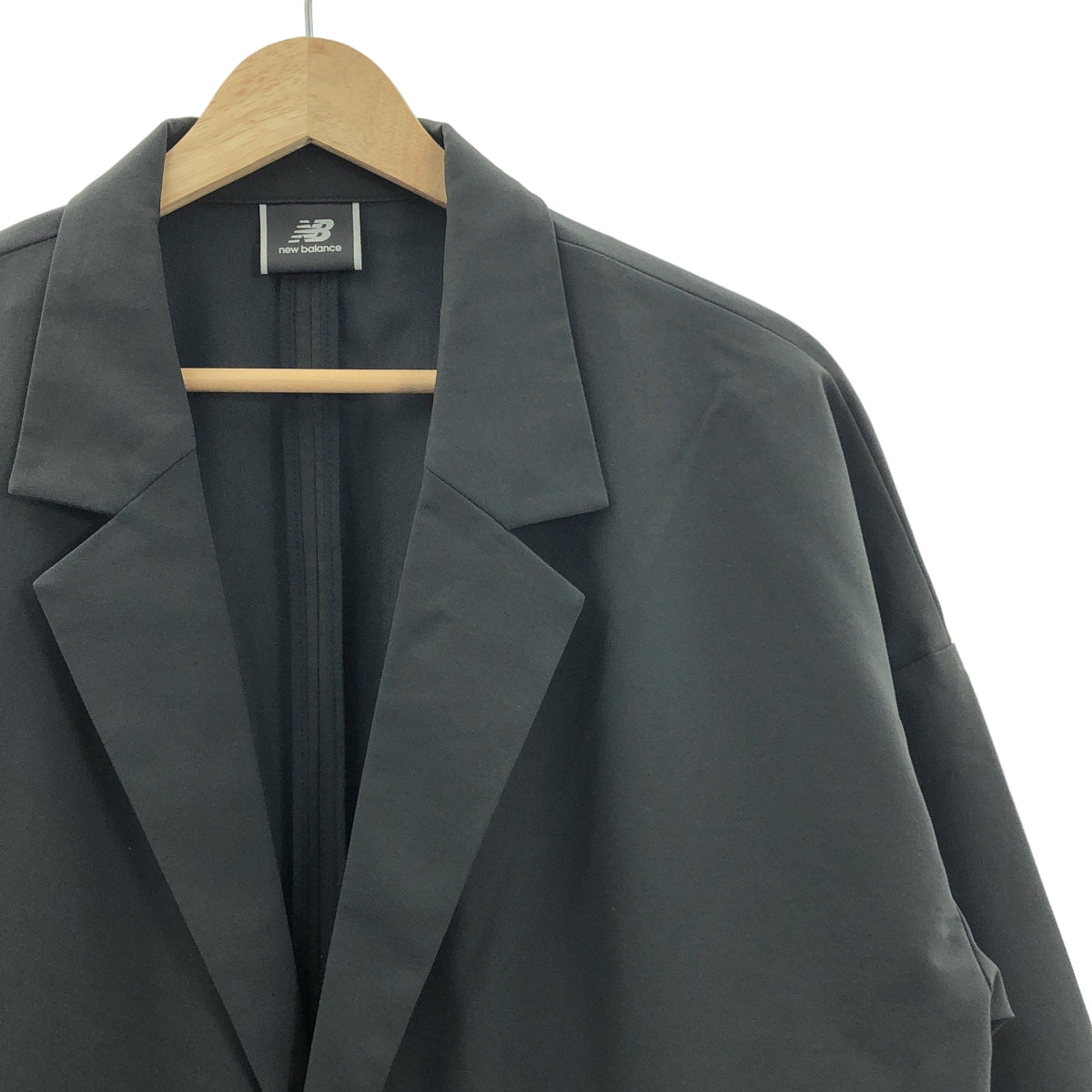 New Balance / ニューバランス | MET24 Women's Single Jacket サイドスリット 2B テーラードジャケット | L | ブラック | レディース