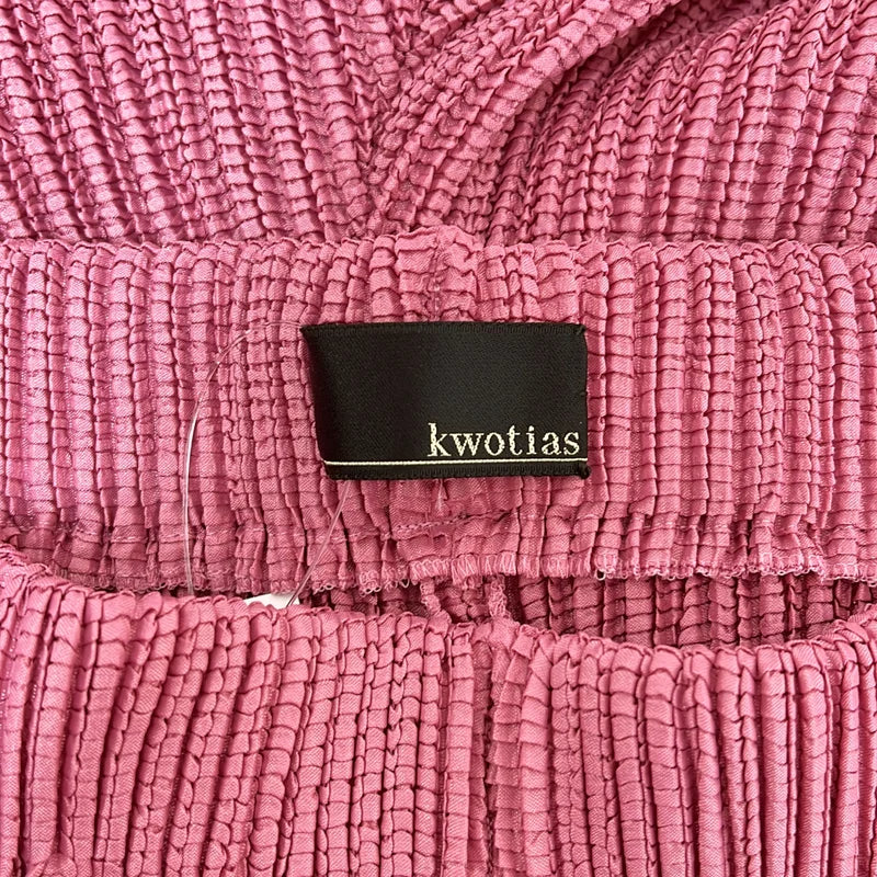 kwotias クオティアス | YABANE pleats Pants プリーツパンツ | F | レディース