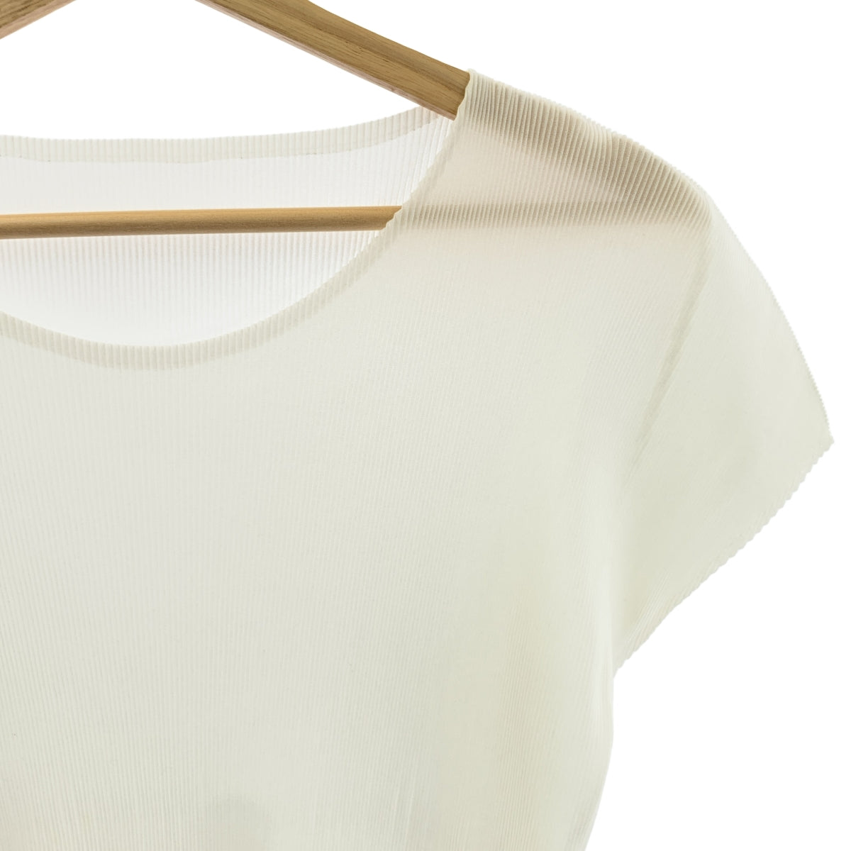 PLEATS PLEASE ISSEY MIYAKE / 주름 뿌리즈 이세이 미야케 | 주름 크루 넥 컷 톱 | 3 |