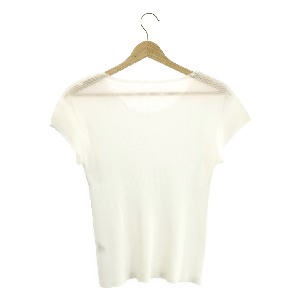 褶皺三宅一生 (ISSEY MIYAKE) | 褶皺圓領上衣 | 3 碼 | 女款