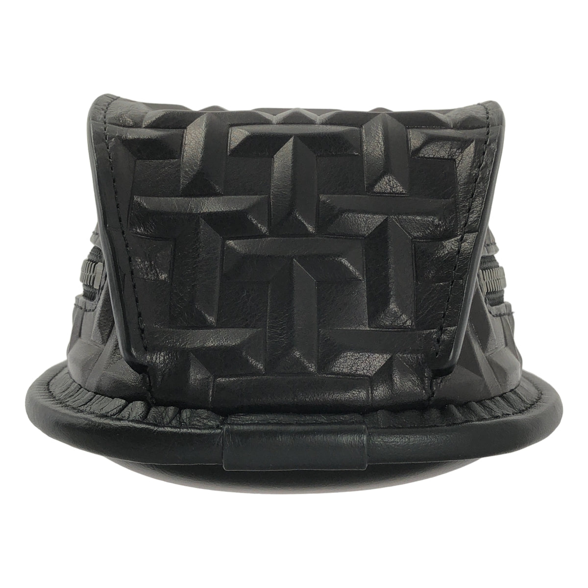 [狀況極佳] Tsuchiya 包 | TSUCHIYA 迷你單肩包（標誌性凸起設計）| 黑色 | 女款