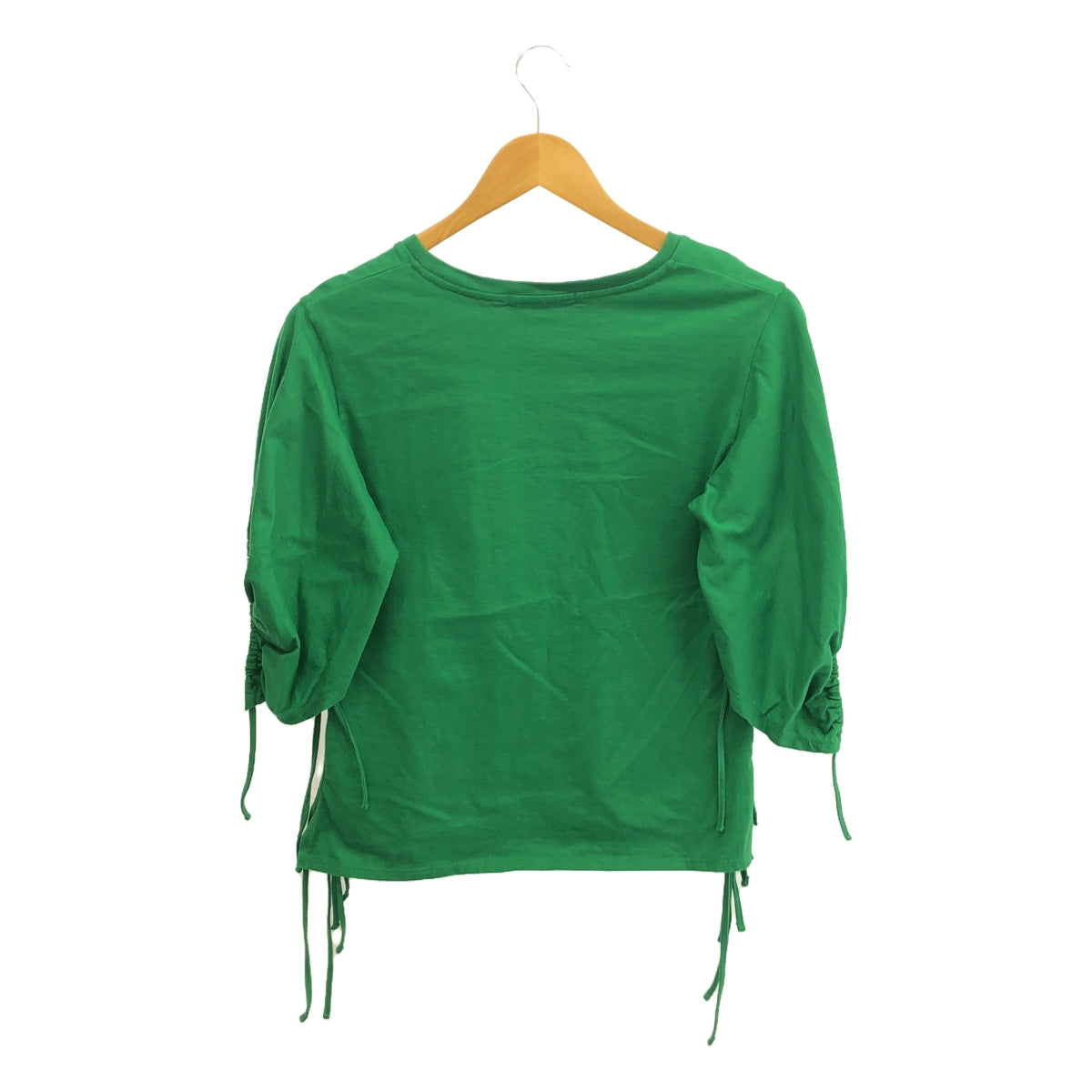 MURRAL / Mural | Chipped half sleeve top cut and sewn | F | Green | Women's