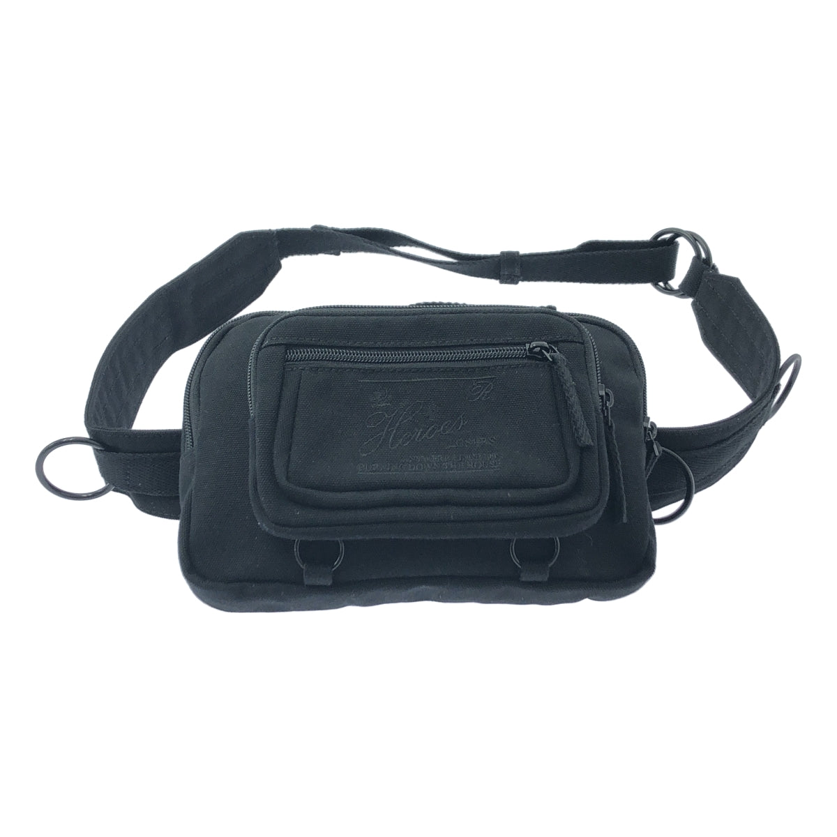 RAF SIMONS | 2019AW | EASTPAK 環扣腰包 | 黑色 | 男款