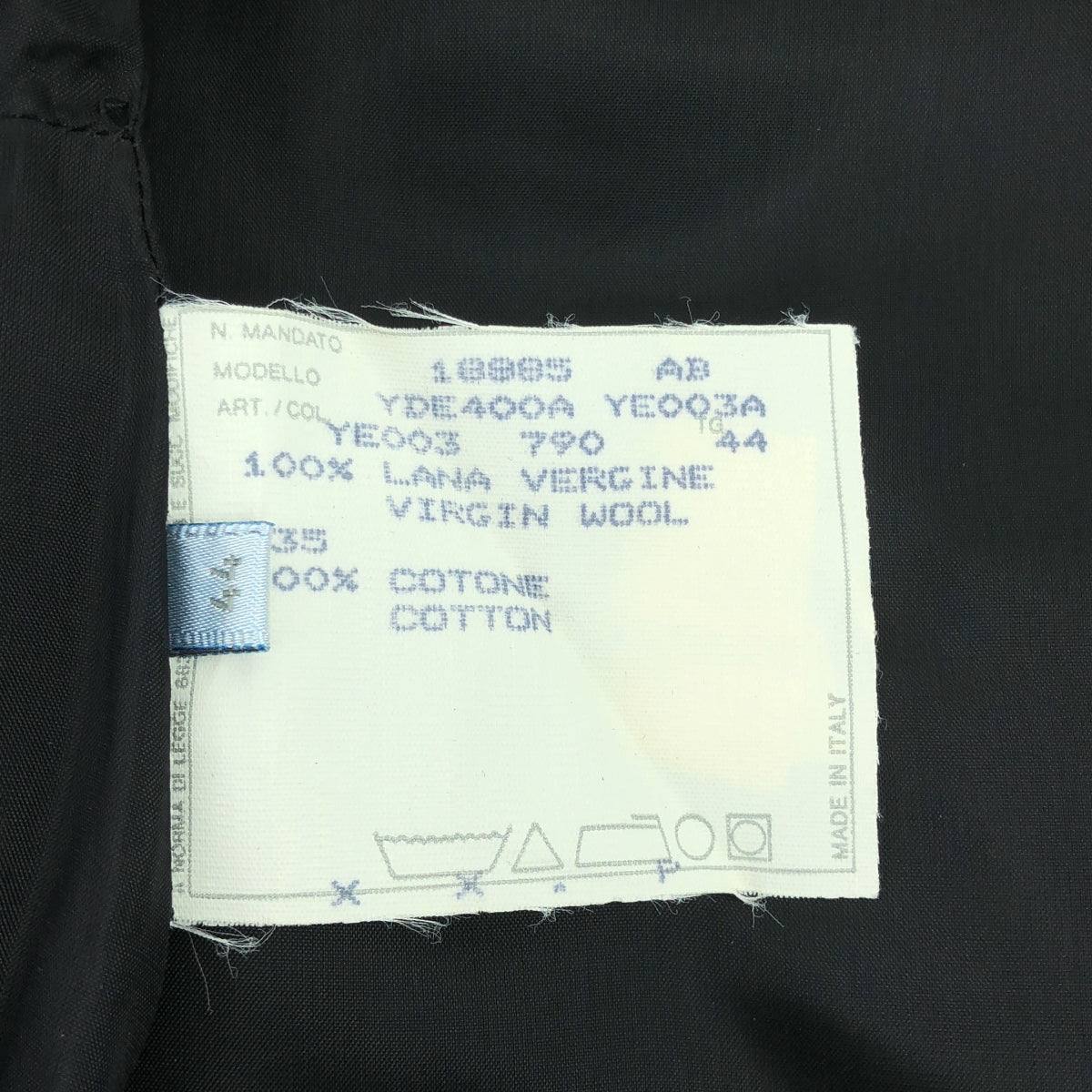 Hussein Chalayan / フセインチャラヤン | フリル装飾 アシンメトリー ドレス ワンピース / 総裏地 | 44 | ブラック | レディース