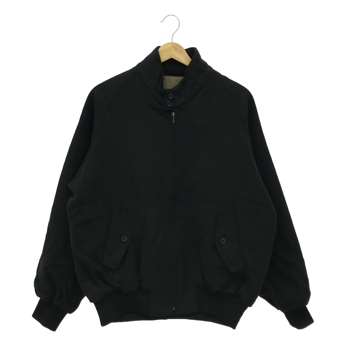 A.PRESSE / アプレッセ | 2024AW | Tweed Harrington Jacket ツイード ハリントン ジャケット | 1 | ブラック | メンズ
