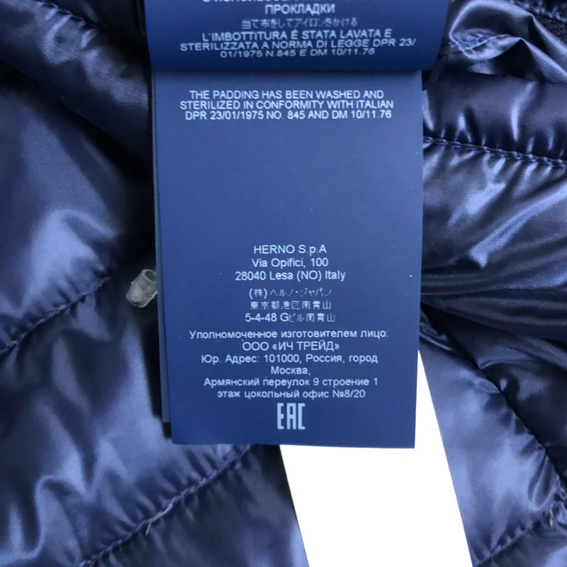 HERNO / ヘルノ | ウルトラライト ダウンジャケット | 50 | メンズ