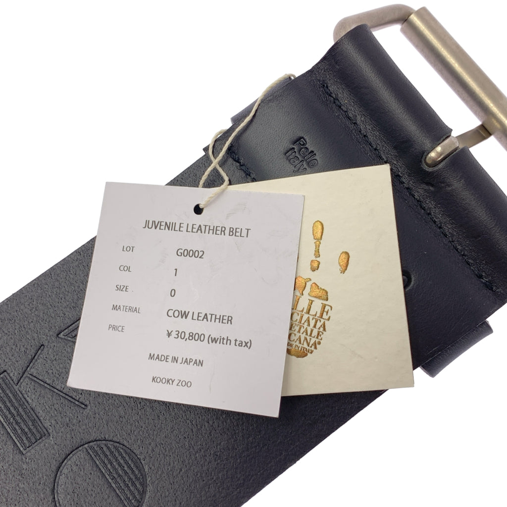 KOOKY ZOO / 쿠키 주 | JUVENILE LEATHER BELT / 가죽 벨트 | 0 | 기타