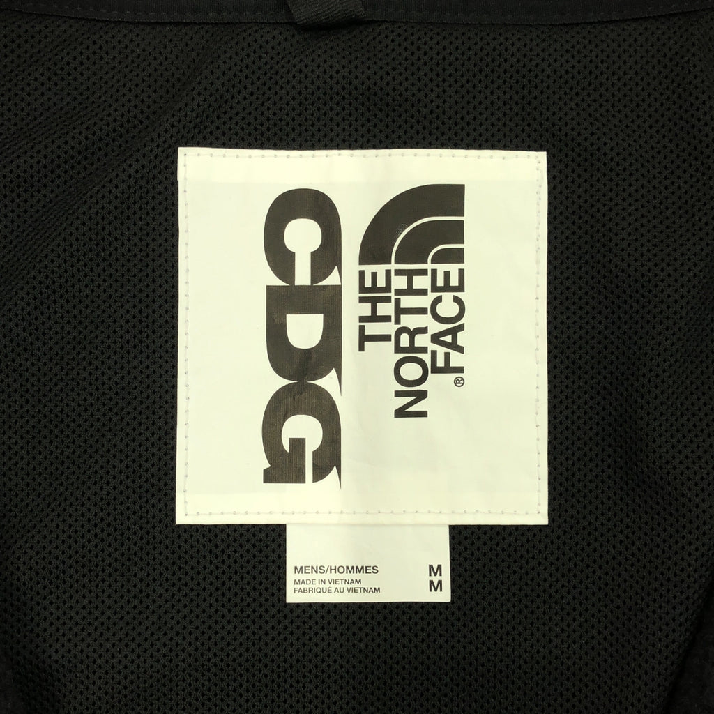 【美品】  COMME des GARCONS / コムデギャルソン | CDG × THE NORTH FACE / ノースドームウインドプルオーバーフリース ジャケット | M | ブラック | メンズ