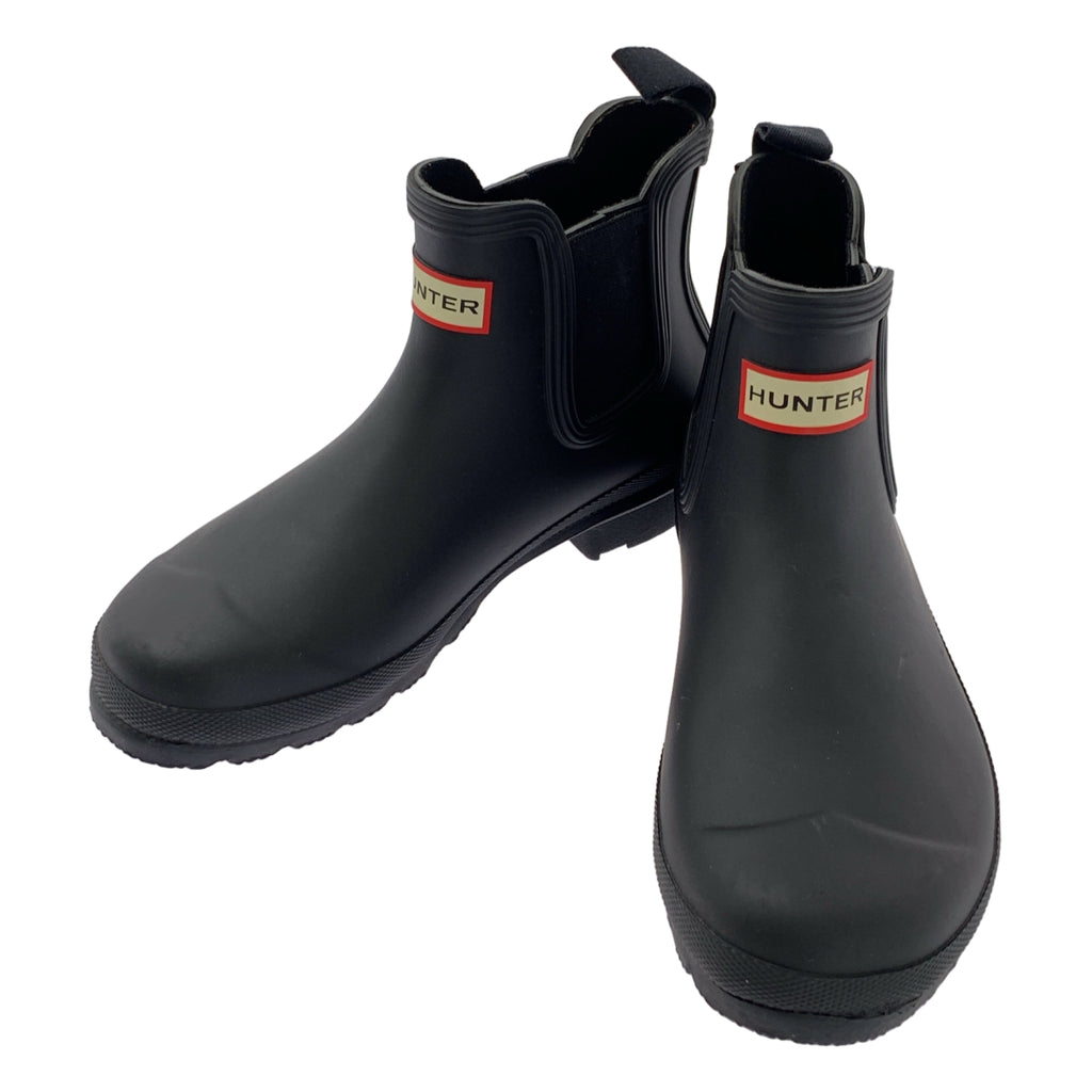 HUNTER / 헌터 | 오리지널 첼시 사이드 고어 레인 부츠 | UK4 |