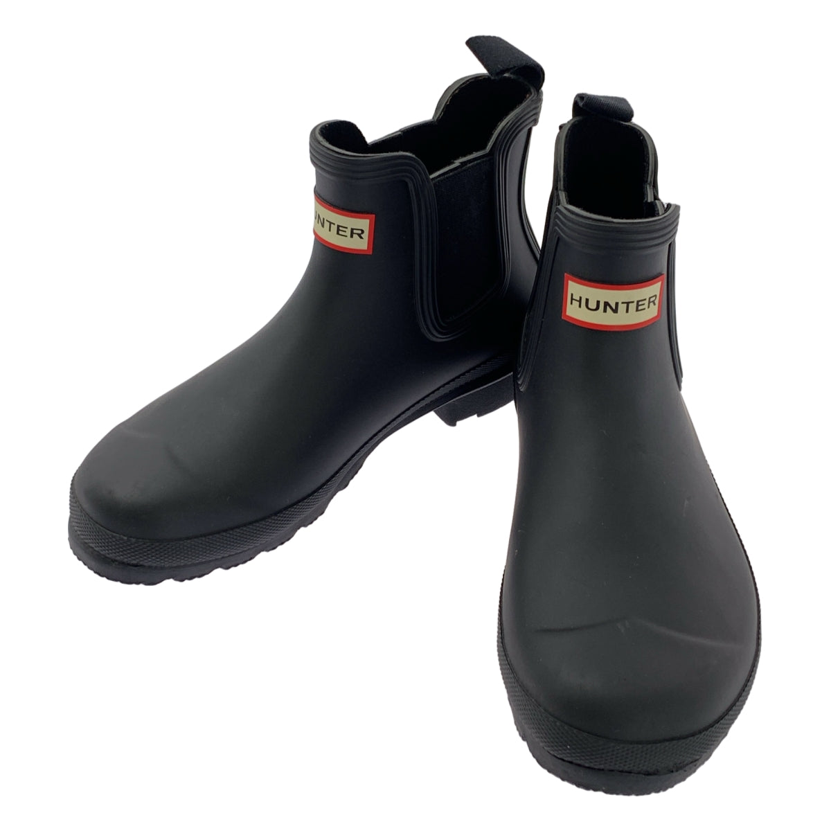 HUNTER / 헌터 | 오리지널 첼시 사이드 고어 레인 부츠 | UK4 |