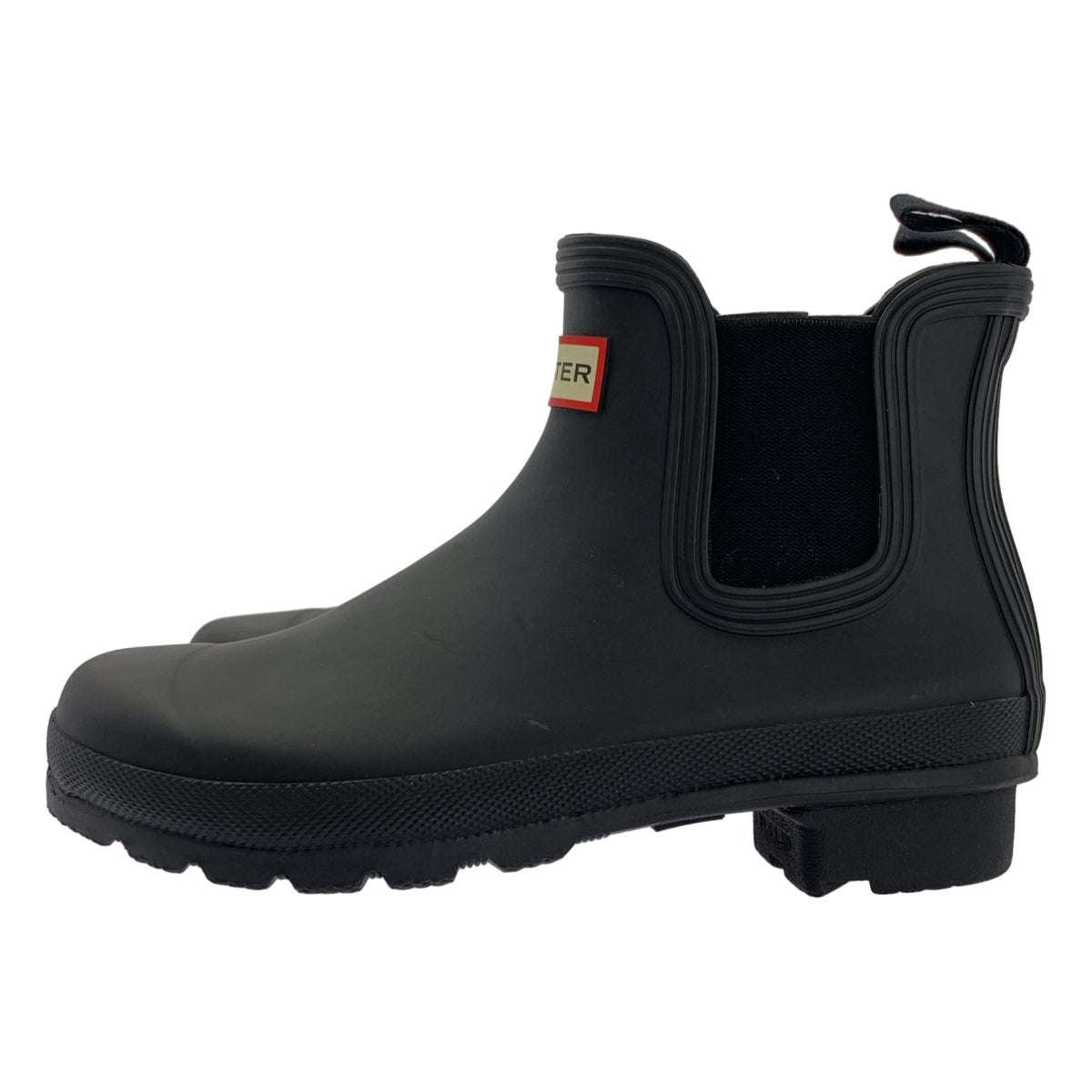 HUNTER / 헌터 | 오리지널 첼시 사이드 고어 레인 부츠 | UK4 |