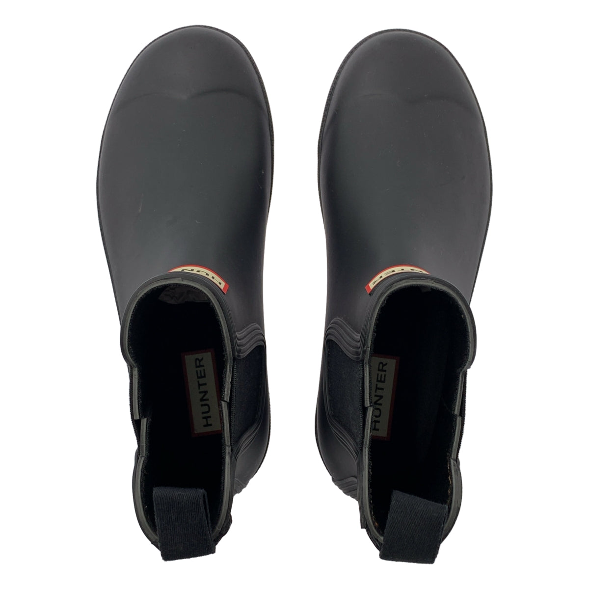 HUNTER / 헌터 | 오리지널 첼시 사이드 고어 레인 부츠 | UK4 |