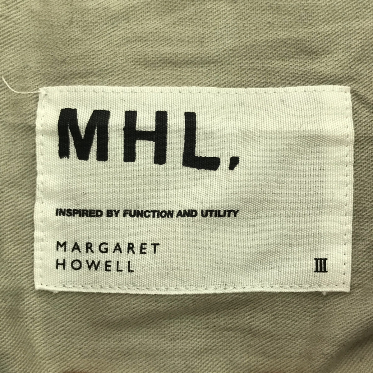 【美品】  MHL. / エムエイチエルマーガレットハウエル | BLACK WINDOWPANE CHECK キルトスカート | 3 | ブラック | レディース