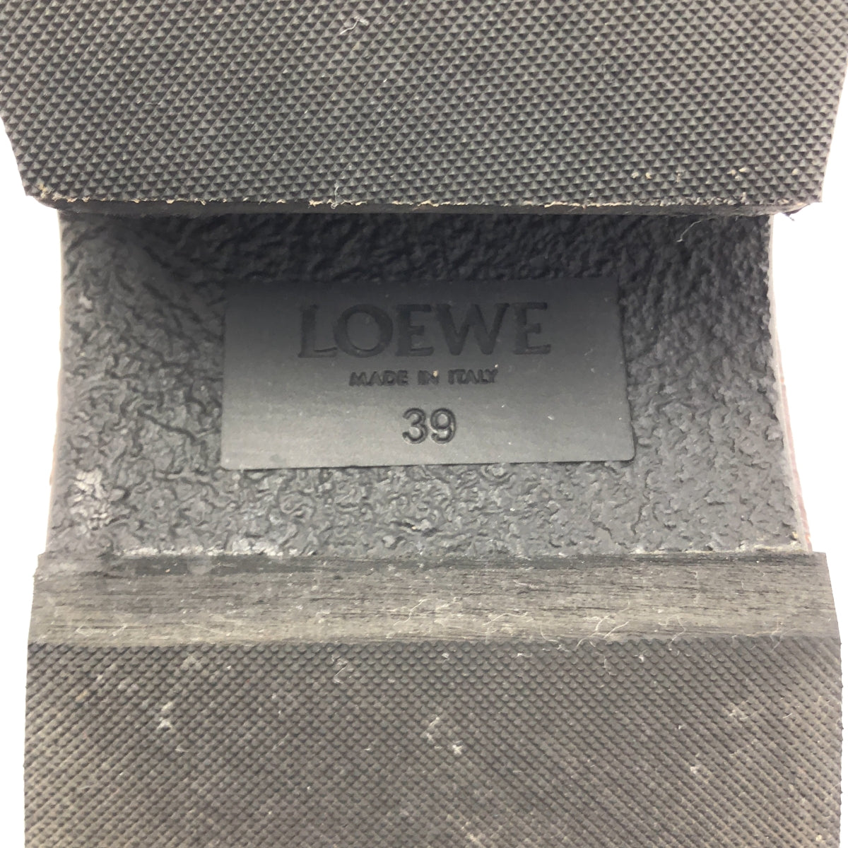 LOEWE / 로에베 | 악어 밀어 청키 솔 쇼트 부츠 |