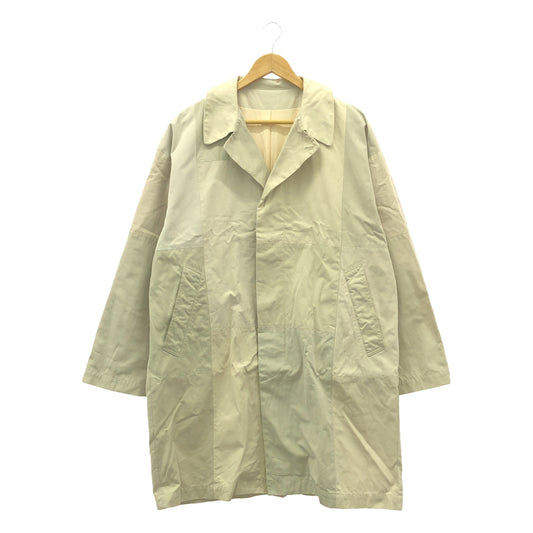 ink / ink | Reconstructed stand-up collar overcoat | L | Beige | Men's