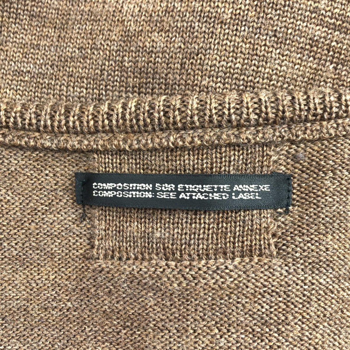 Y's / Y's Yohji Yamamoto | 針織開襟衫 | 3 號 | 棕色 | 女款