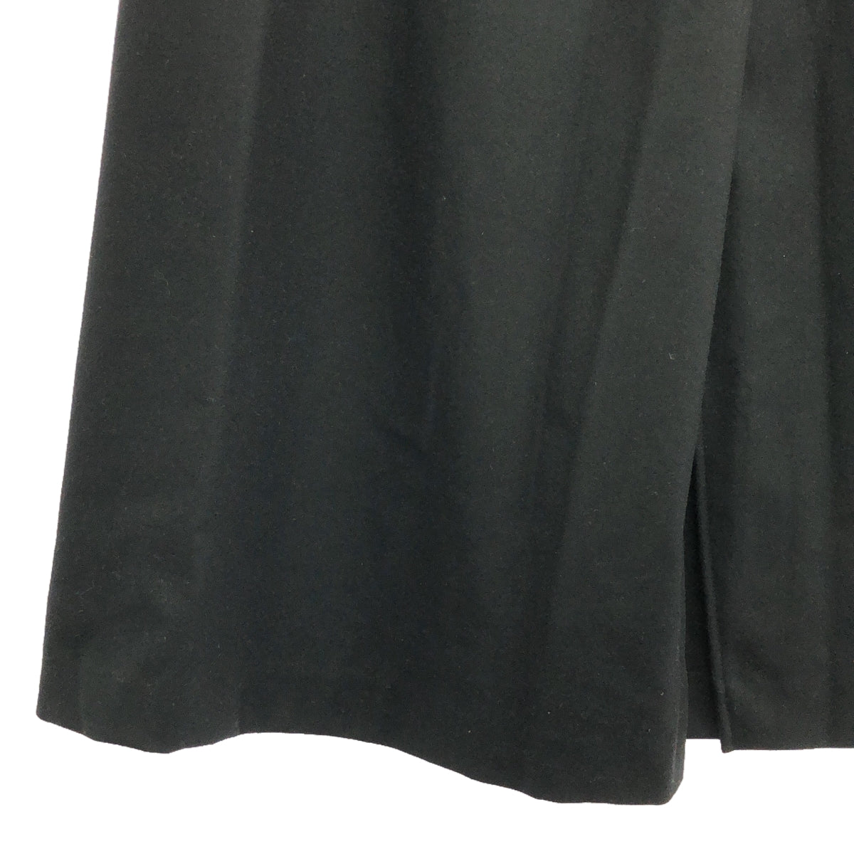 【美品】  ATON / エイトン | 2023AW | ウール ベルテッド スリット オーバー スカート | 02 | ブラック | レディース