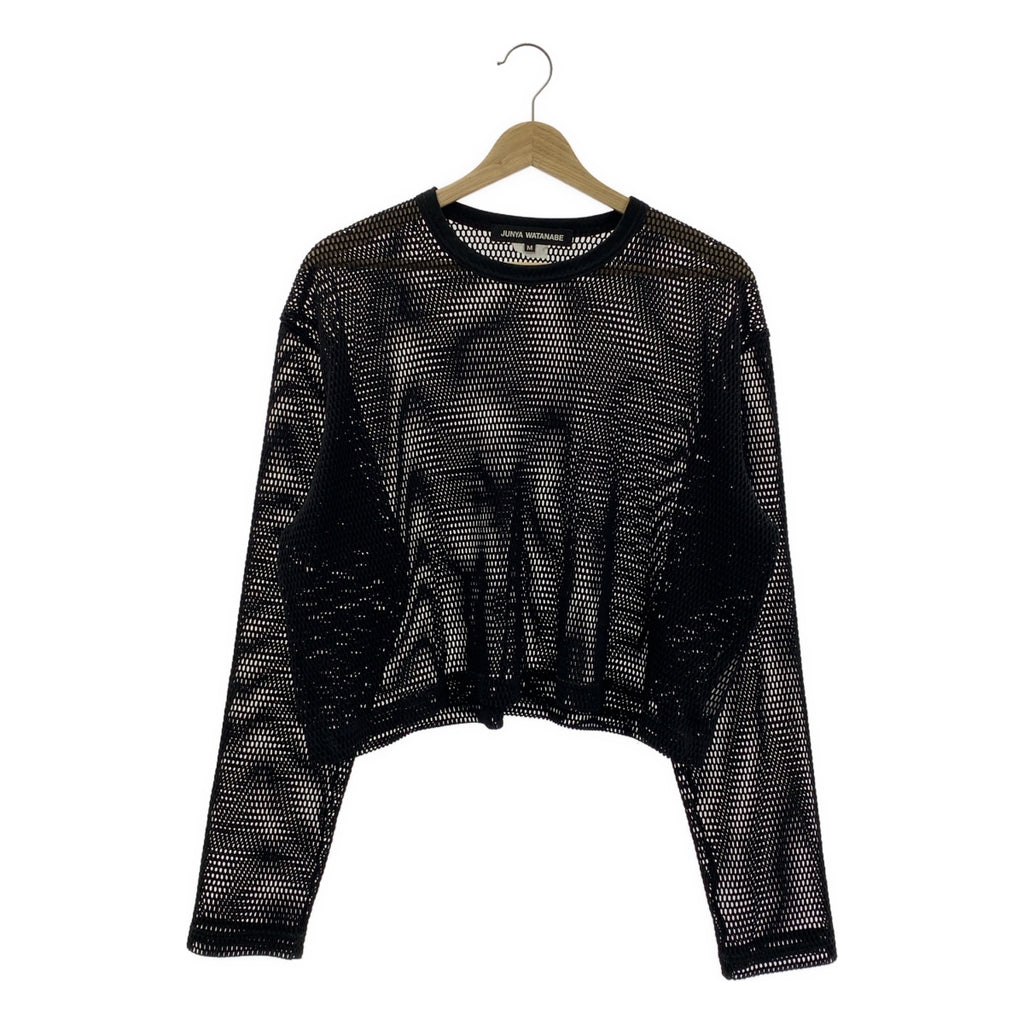 JUNYA WATANABE / 준야와타나베 | 2023AW | 메쉬 크롭드 컷소우 | M | 블랙 | 여성