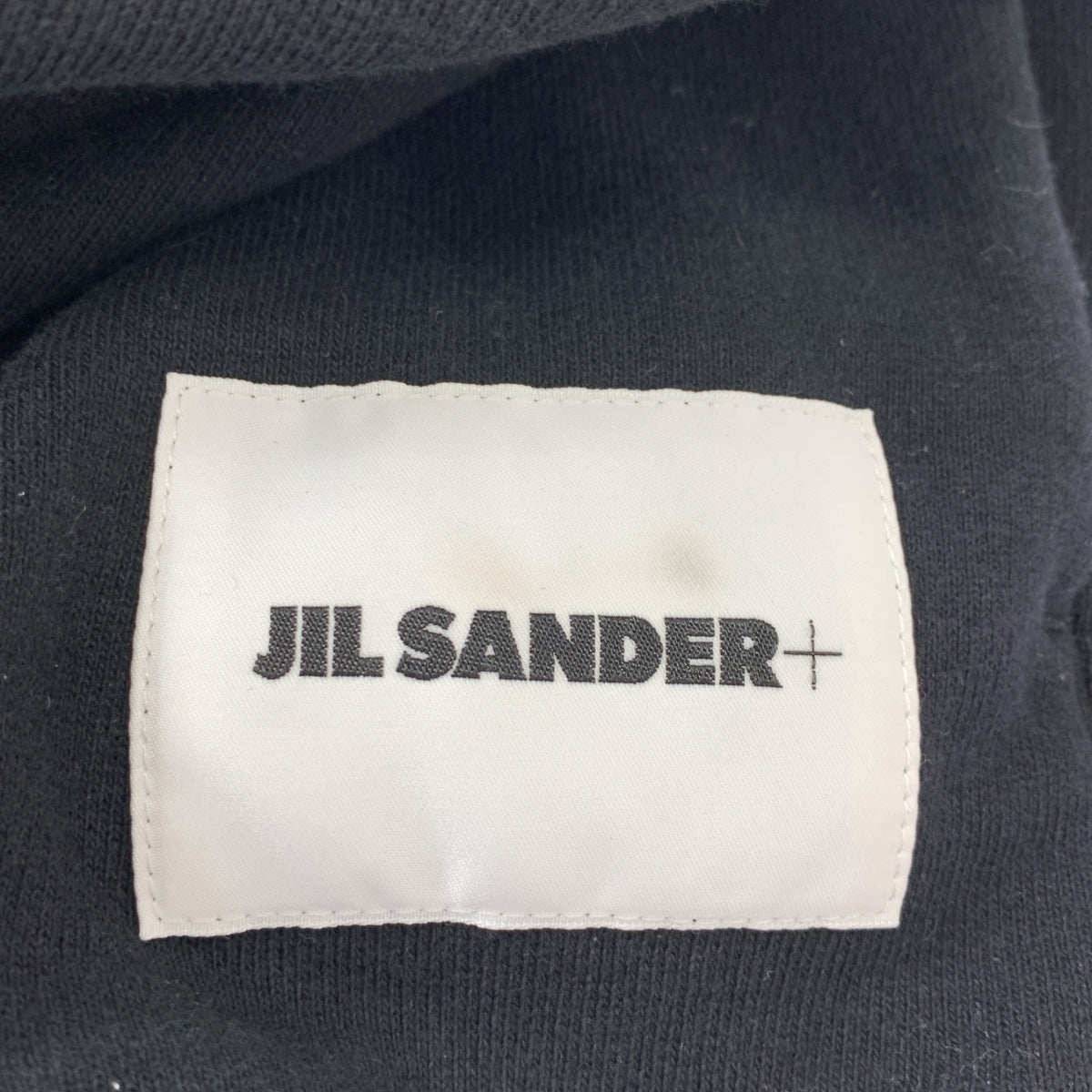 JIL SANDER+ / ジルサンダープラス | 2023AW | ZIPPED HOODIE オーバーサイズ ジップアップ フーディ パーカー | M | ブラック | メンズ