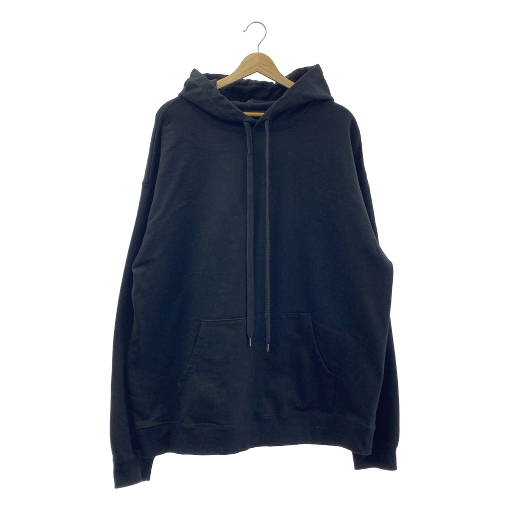 BLACK Scandal YOHJI YAMAMOTO / ブラックスキャンダルヨウジヤマモト | 2021AW | ×PEACE AND AFTER ピースアンドアフター / フード刺しゅう スウェットパーカー | 4 | ブラック | メンズ