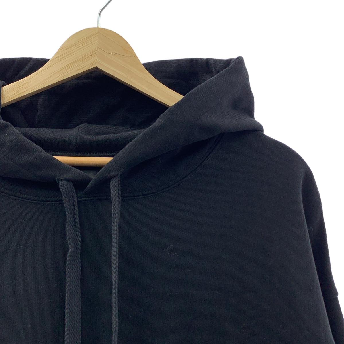 BLACK Scandal YOHJI YAMAMOTO / ブラックスキャンダルヨウジヤマモト | 2021AW | ×PEACE AND AFTER ピースアンドアフター / フード刺しゅう スウェットパーカー | 4 | ブラック | メンズ