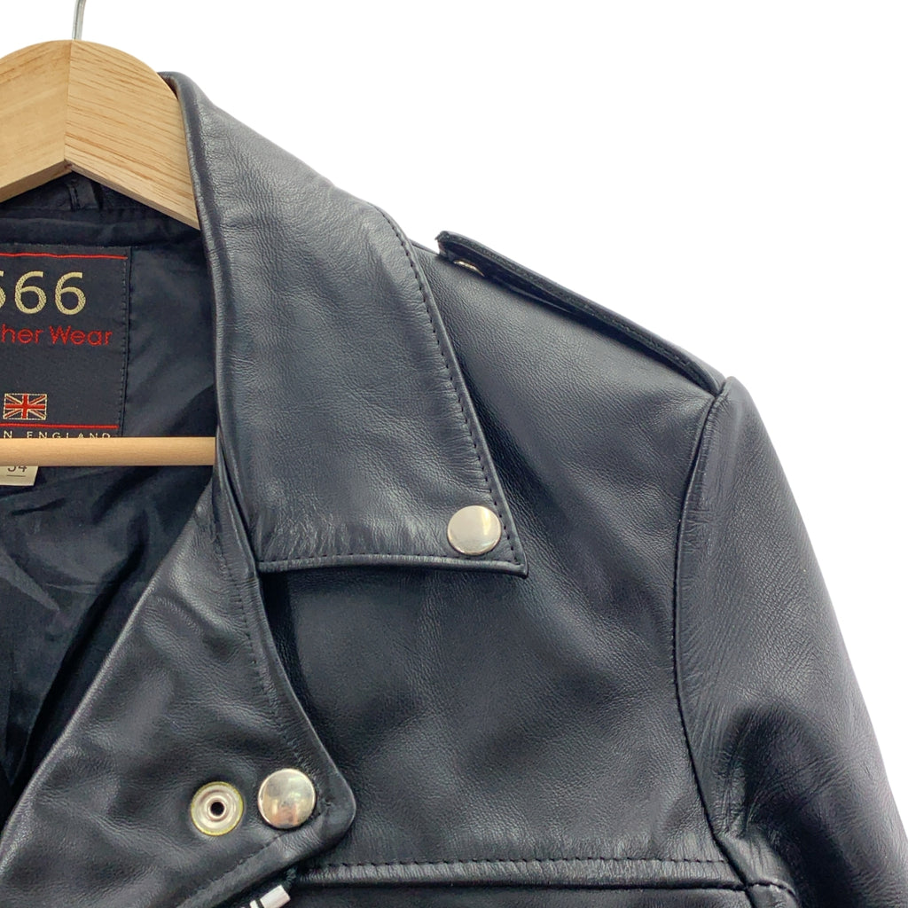 666 Leather Wear / トリプルシックスレザーウェア | レザー ダブルライダースジャケット | 34 | メンズ