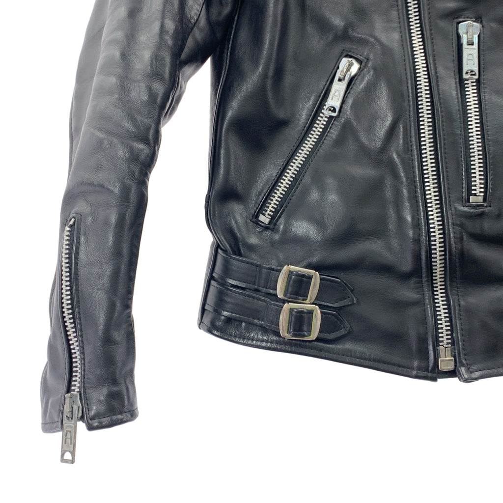 666 Leather Wear / トリプルシックスレザーウェア | レザー ダブルライダースジャケット | 34 | メンズ