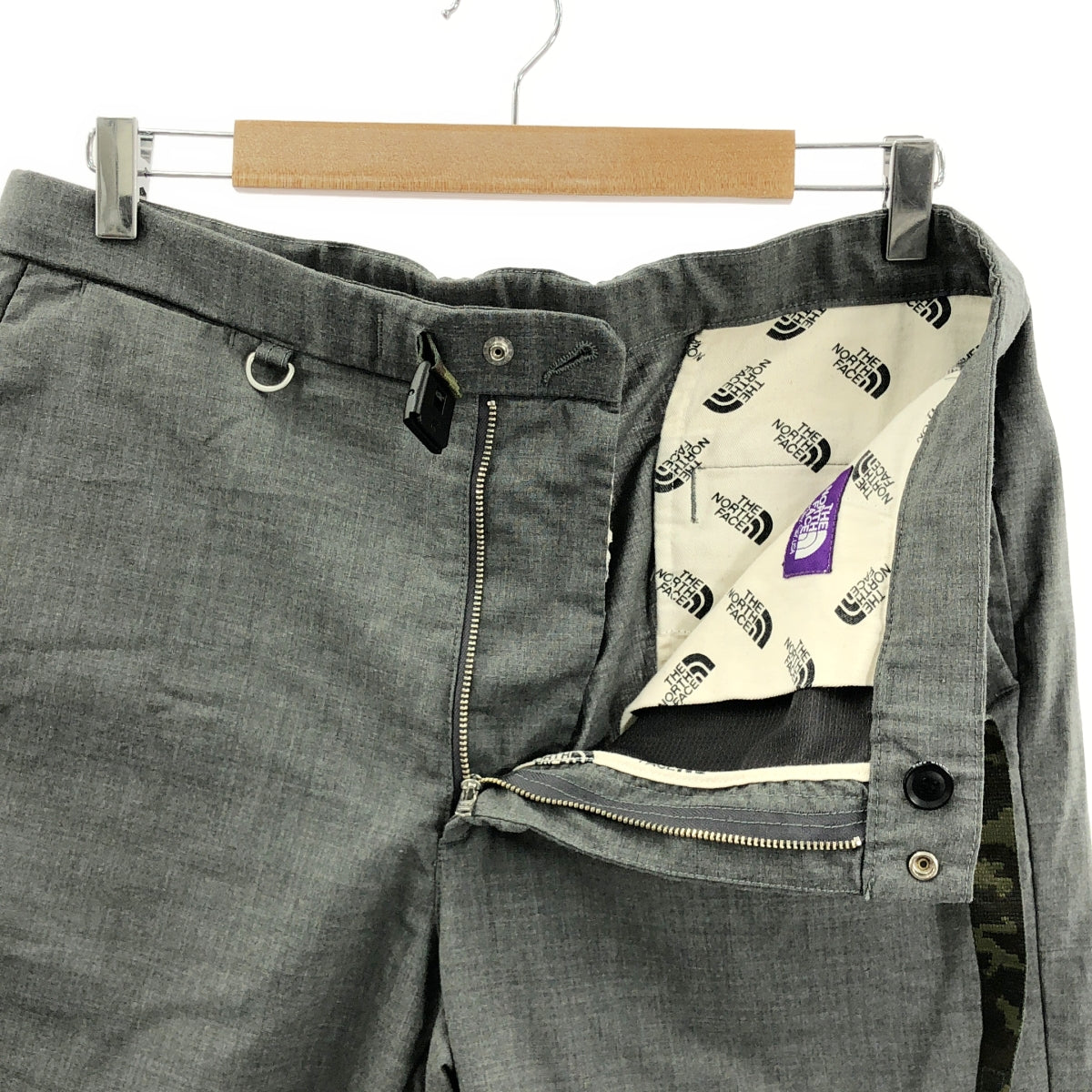THE NORTH FACE PURPLE LABEL | COOLMAX 熱帶織帶短褲 / NT4506N 寬短褲 | 尺寸 34 | 男款