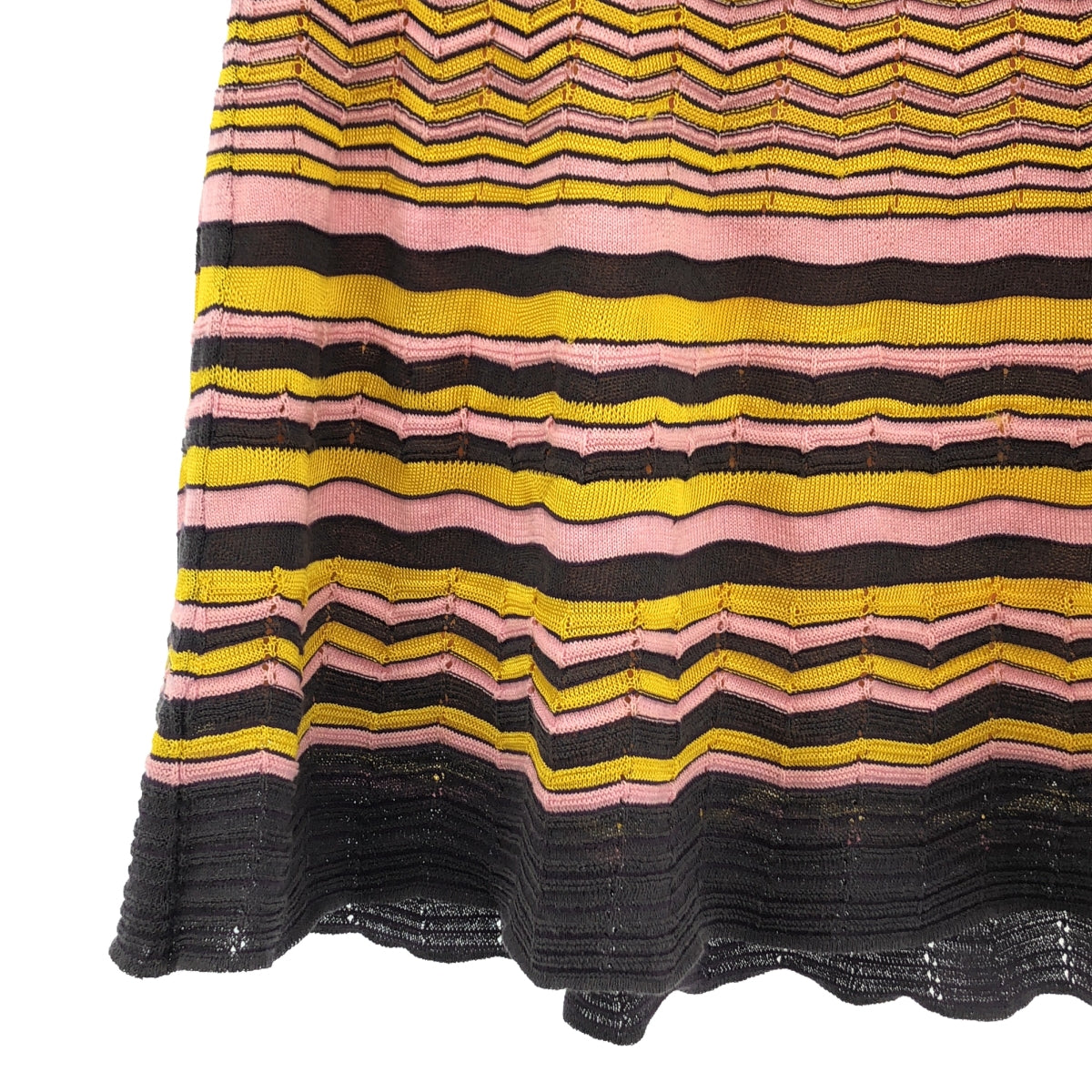 MISSONI | Cotton knit skirt / fully lined | 40 | Women's