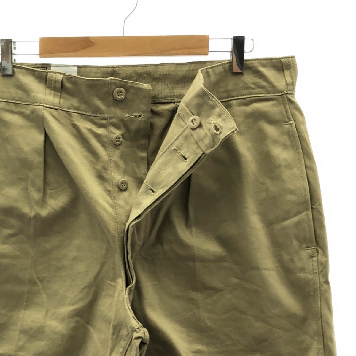 VINTAGE / Vintage clothing | French military chino shorts | Size 5 | Men's