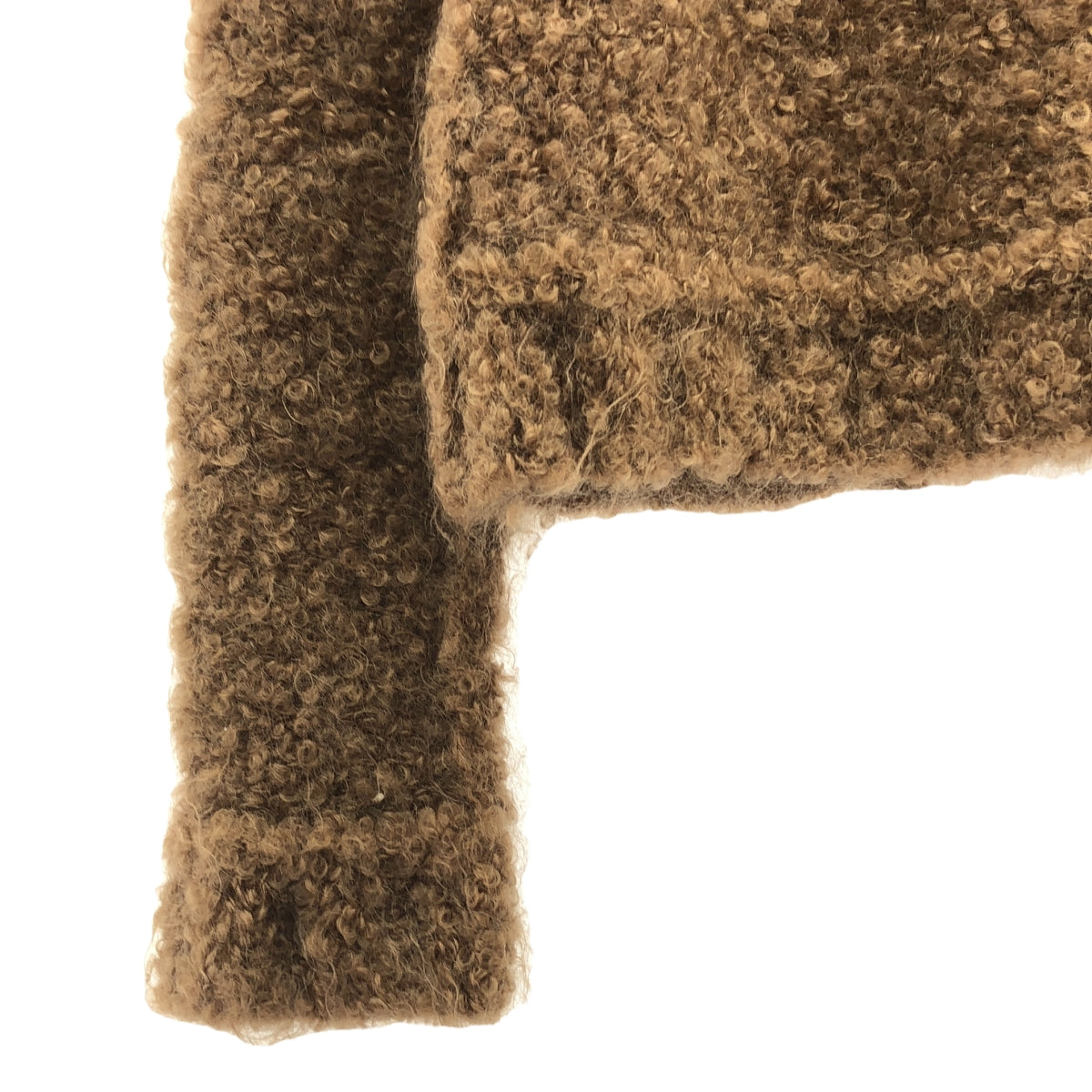 JUNYA WATANABE COMME des GARCONS / 渡邊淳也 | AD2000 |羊毛尼龍針織套頭衫 | F |棕色|女性的