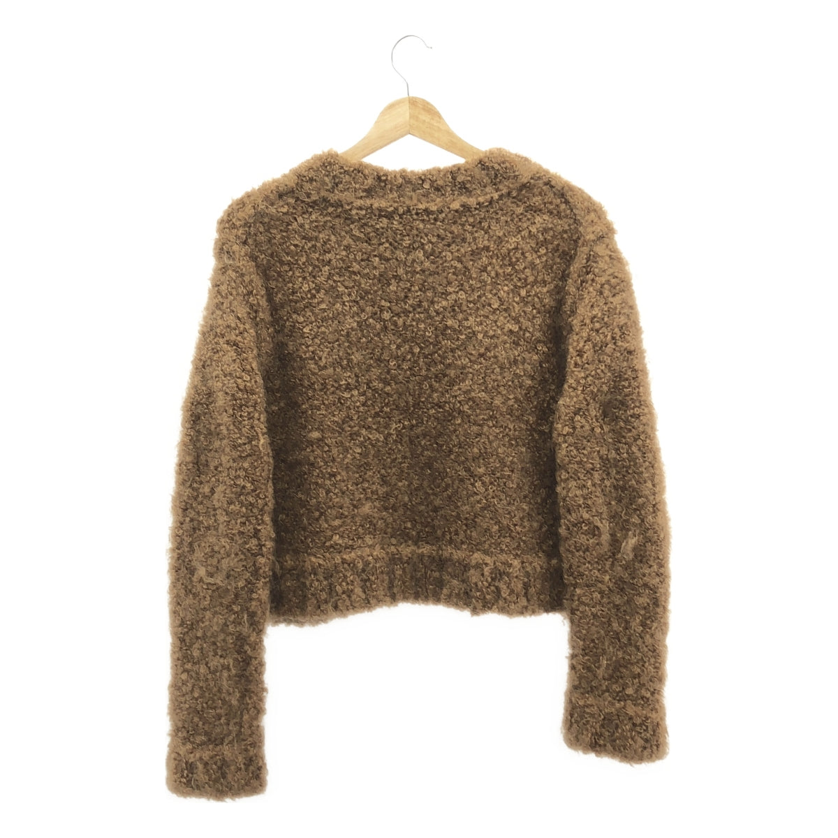 JUNYA WATANABE COMME des GARCONS / 渡邊淳也 | AD2000 |羊毛尼龍針織套頭衫 | F |棕色|女性的