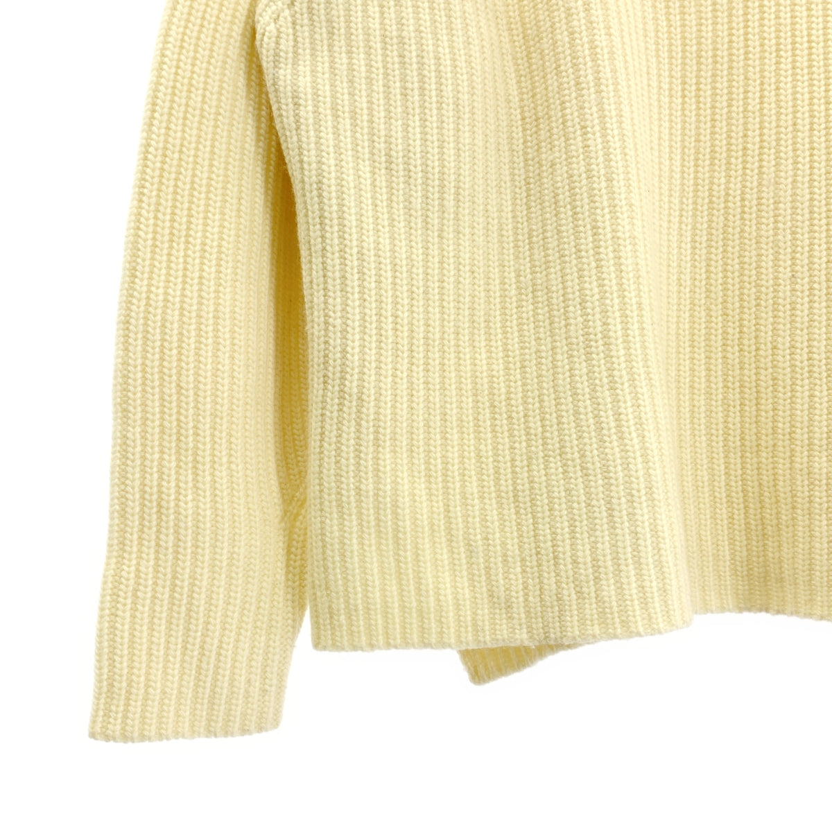 MUVEIL / 뮤베일 | 펄 리브 풀오버 니트 | 36 | 아이보리 | 여성