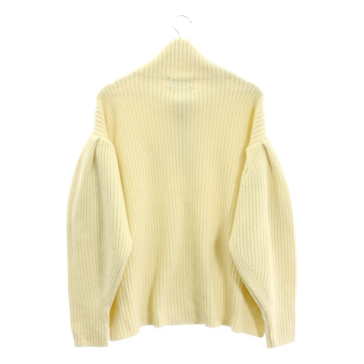 MUVEIL / 뮤베일 | 펄 리브 풀오버 니트 | 36 | 아이보리 | 여성