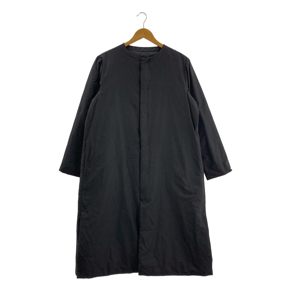 Plantation / プランテーション | リバーライト ノーカラー ダウンコート | M | レディース