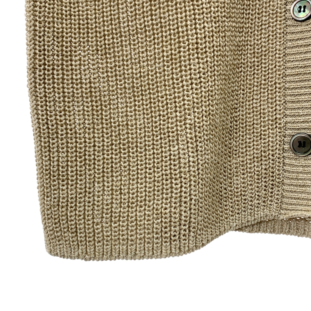 Framework / 프레임 워크 | 2025SS | 워셔블 PL 린넨 2WAY 니트 | 베이지 | 여성