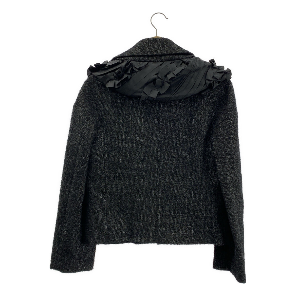 COMME des GARCONS COMME des GARCONS / 콤콤 | 2025AW | 울 프릴 도킹 라운드 컬러 재킷 | XS |