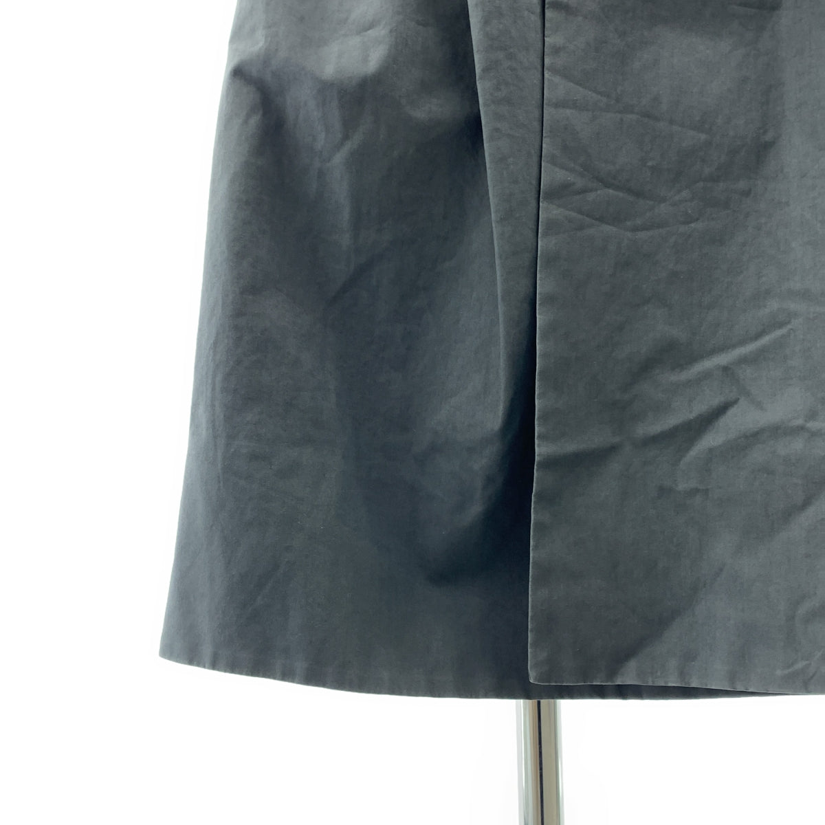 MARNI / マルニ | コットン ノーカラー ベルテッド スプリングコート | 38 | レディース