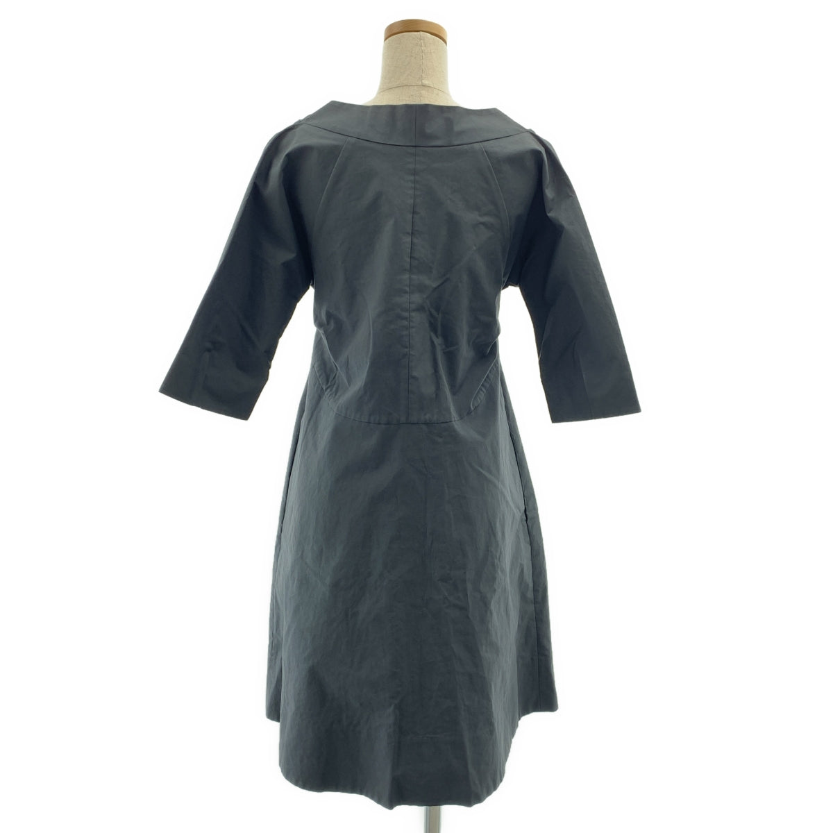 MARNI / マルニ | コットン ノーカラー ベルテッド スプリングコート | 38 | レディース