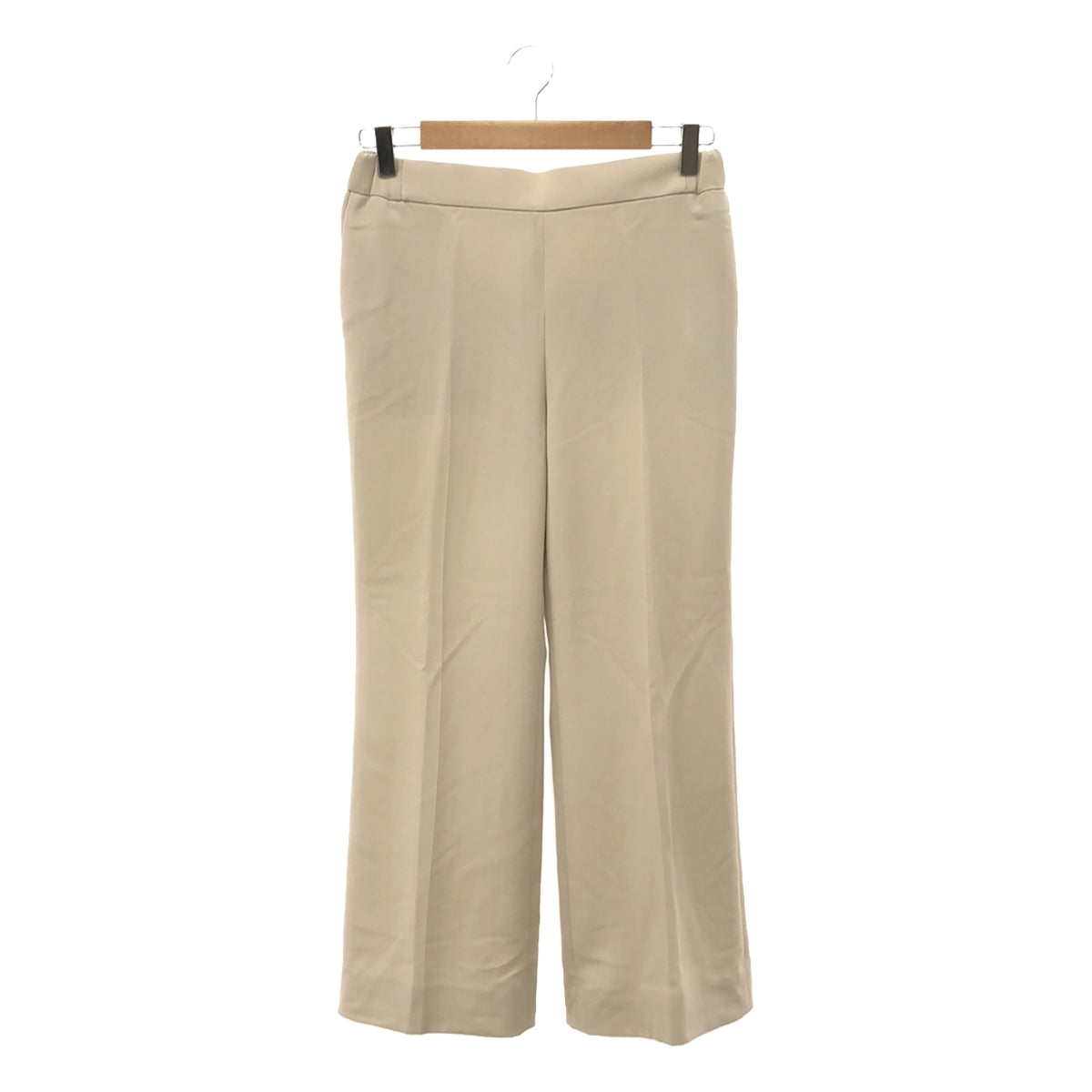 [Good Condition] AP STUDIO | 2022AW | Calze Straight Pants | 38 | Natural | Women's