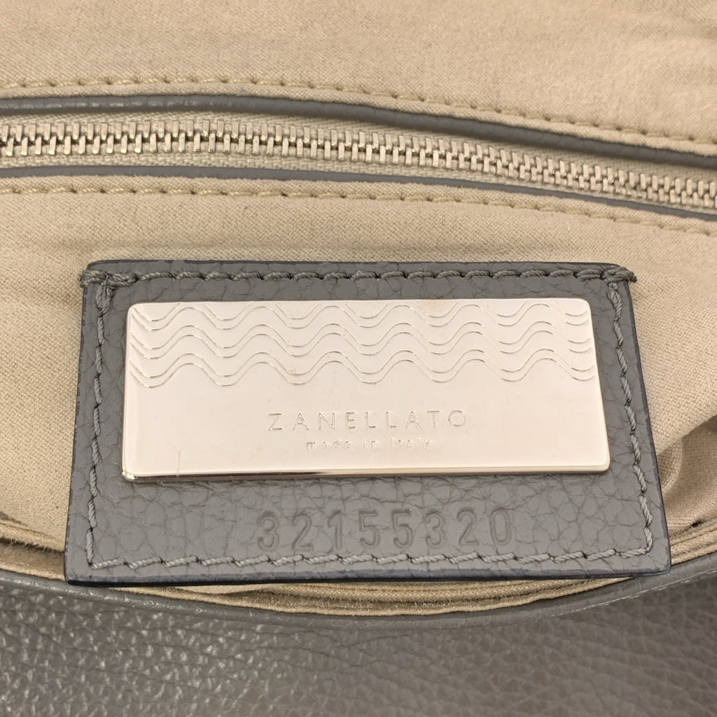 ZANELLATO / 자네라토 | 2way 어깨가 달린 가죽 플랩 핸드백 |