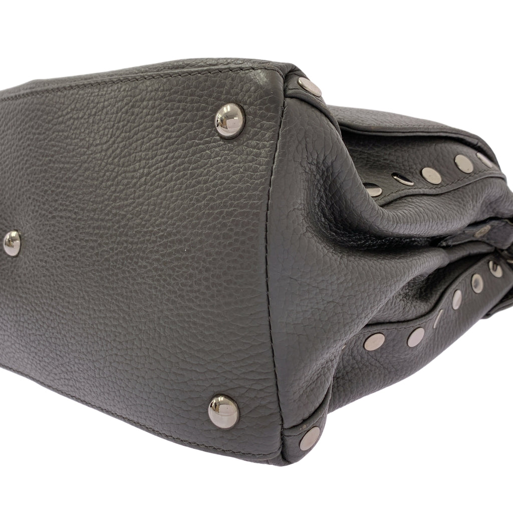 ZANELLATO / 자네라토 | 2way 어깨가 달린 가죽 플랩 핸드백 |